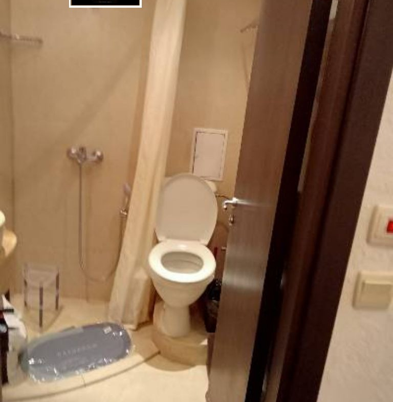 Малка баня с тоалетна и душ