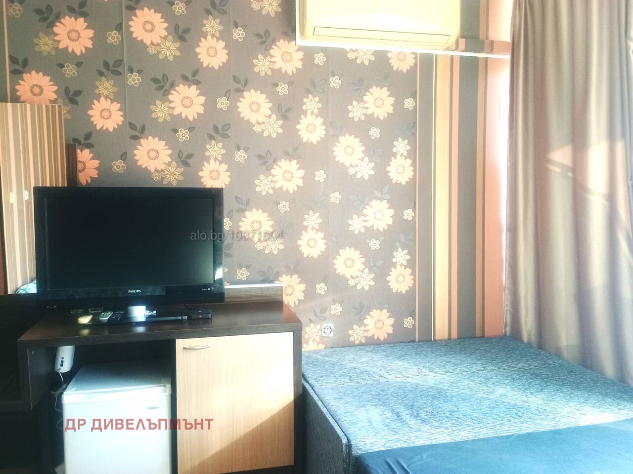 Едностаен апартамент 30 кв.м. под наем в Слънчев бряг | Първа линия плаж