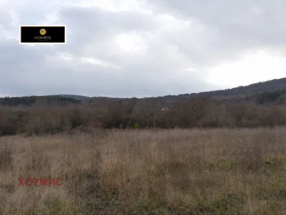 Голям поземлен участък със разглед към хълмове