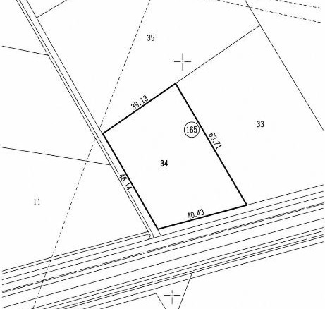 Земеделска земя 2100 кв.м за продажба в Стара Загора | III Категория Нива 6 Кадастрален план на земеделски парцел 2100 кв.м