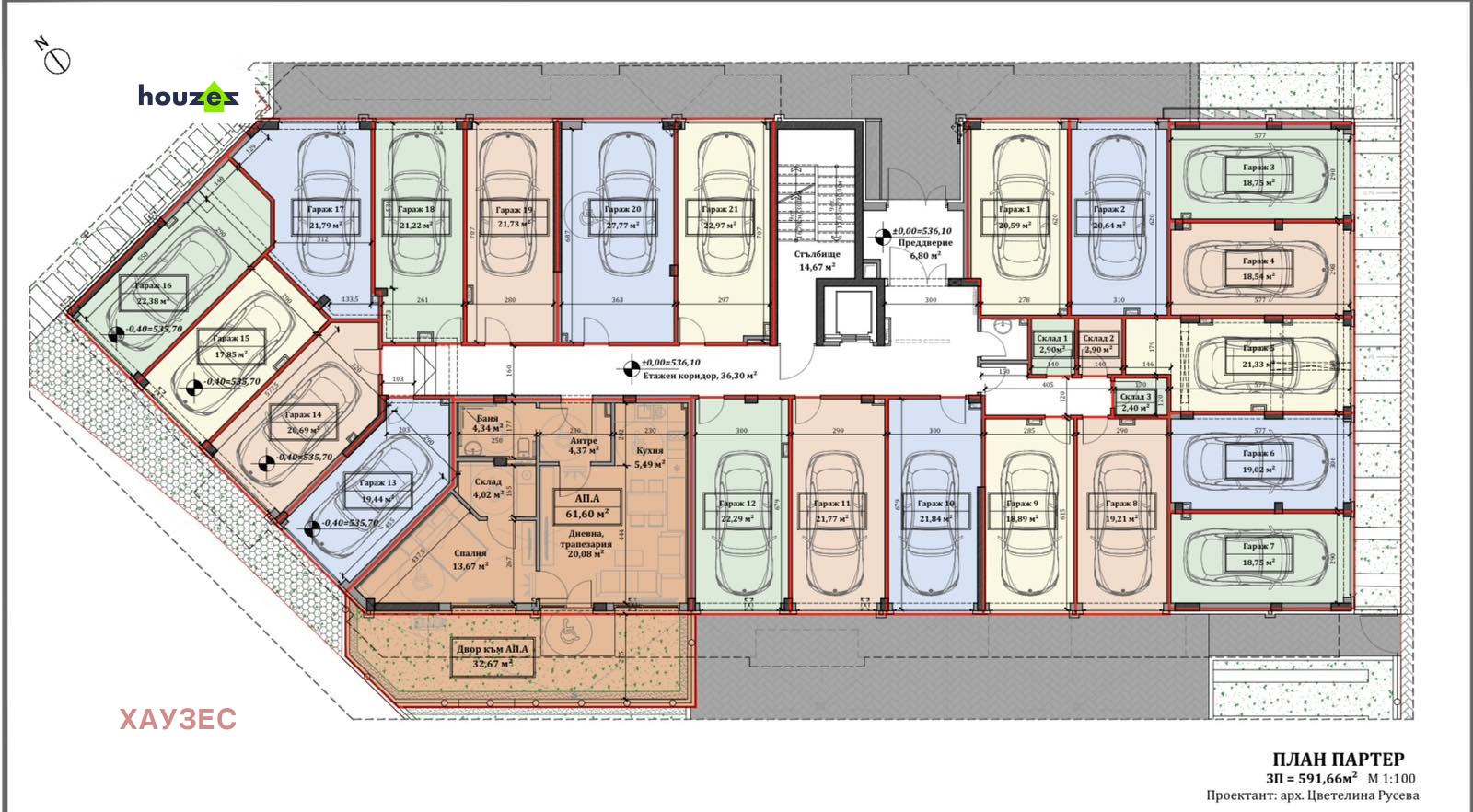 ednostaen-apartament-32-sqm-za-prodazhba-obelya-1-sofia-novo-stroitelstvo-3 Подземен паркинг план с гаражи и паркомясто