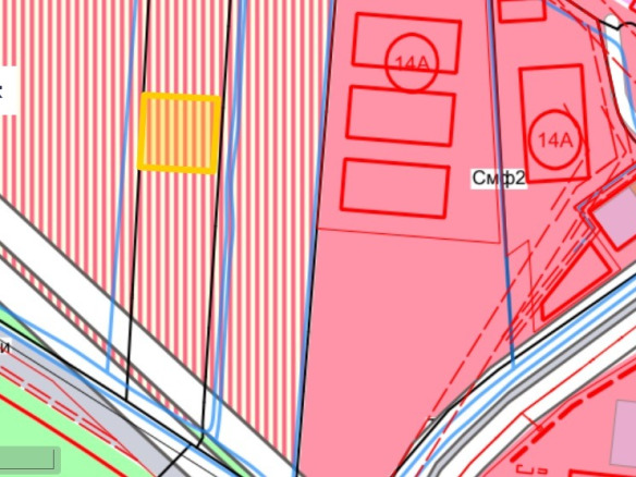 Land Plot 2500 sqm for Sale in Vrazhdebna | SMF2d Zoning 4 地面план на 2500 кв.м парцел в Vraždebna зона