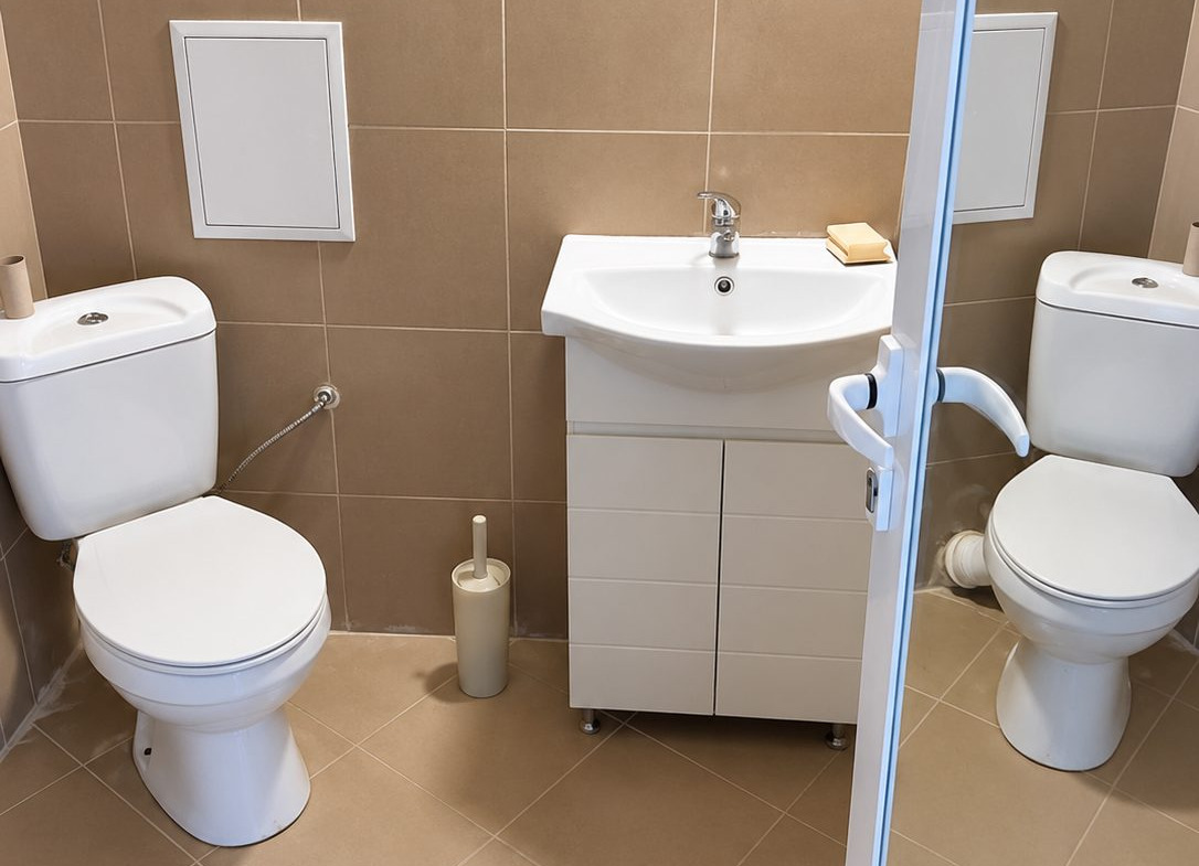 ednostaen-apartament-25-kvm-prodazhba-pavlovo-sofia-maze-5 Хладилник Finlux и жълта лежанка в апартамента