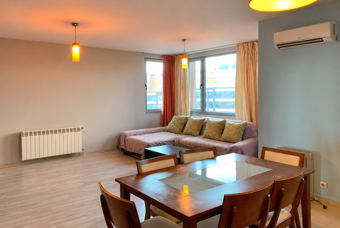 tristaen-apartament-108-kvm-pod-naem-manastirski-livadi-sofiya-napalno-obzaveden-7 Тристаен апартамент 108 кв.м под наем в Манастирски ливади | Напълно обзаведен