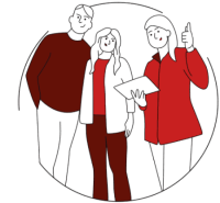 Hand drawn illustration for sell Bulgarian properties for Bulgarimot.bg